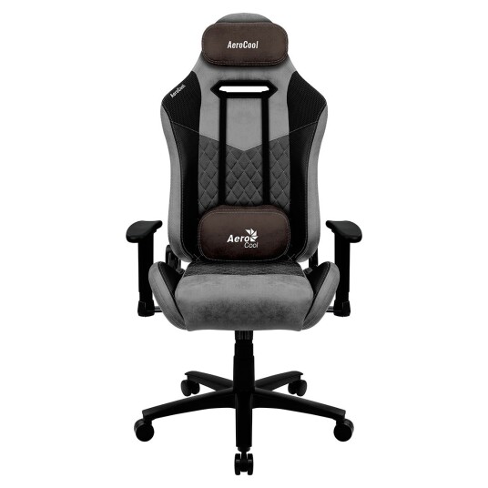 Aerocool Duke AeroSuede Gamingstol 150kg Ash Black Aerocool Duke AeroSuede Gamingstol 150kg Ash Black