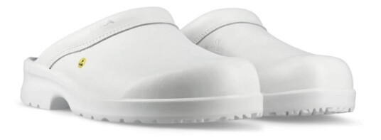 Sika Arbeidsklogg 19468 Fusion Clog Esd Unisex Str. 35 Hvit Par