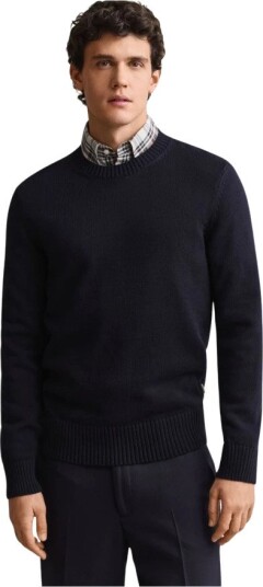 Gant Supima Cotton C Neck   Navy   XL