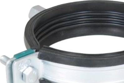 Walraven Hd1501 Rørb 265 275Mm   Bup Svær 2 Skrue Rørbøjle Med Epdm Og 1/2 Tomme Gevind