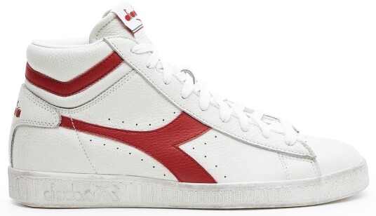 Diadora  Fritidssko Game L High Waxed   D680 White/Red Pepper 39