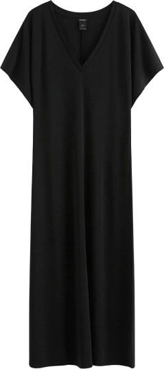 Lindex Short Sleeved Dress Black M Lindex Short Sleeved Dress Black M