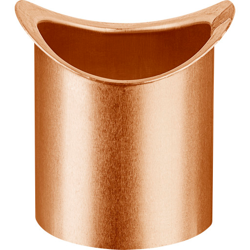VMZINC Tut 280/76mm For Halv Takrenne Kobber VMZINC Tut 280/76mm For Halv Takrenne Kobber