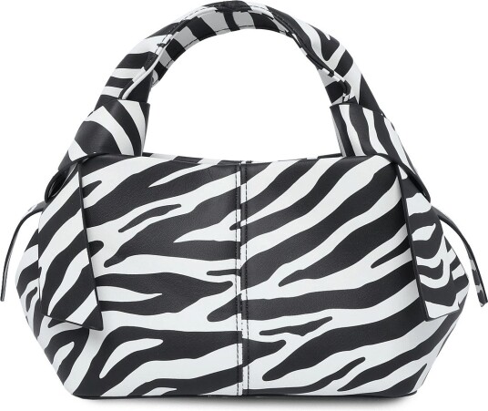 Gina Tricot Top Handle Bag ZEBRA One Size Gina Tricot Top Handle Bag ZEBRA One Size
