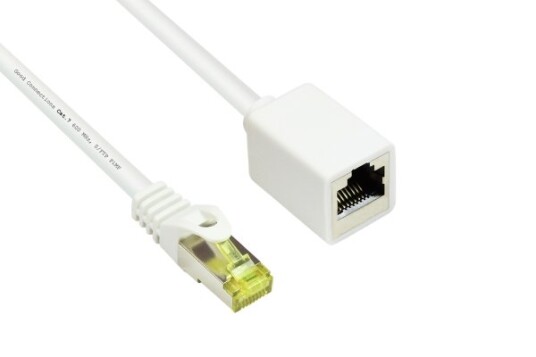 Rj45 Patchkabelforlengelse Med Cat.7 Råkabel Og Låsebeskyttelse (Rns®) S/Ftp Pimf Halogenfri 600Mhz Ofc Hvit 5M Good Connections® (8070Vr-050W) Rj45 Patchkabelforlengelse Med Cat.7 Råkabel Og Låsebeskyttelse (Rns®) S/Ftp Pimf Halogenfri 600Mhz Ofc Hvit 5M Good Connections® (8070Vr-050W)
