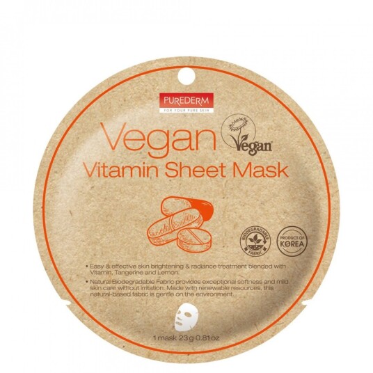 Purederm Vegan Vitamin Sheet Mask Purederm Vegan Vitamin Sheet Mask