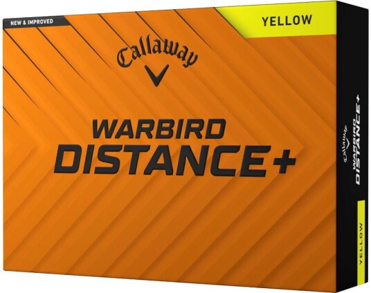 Callaway Warbird Distance Golfball Gul Callaway Warbird Distance Golfball Gul