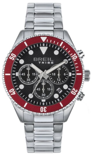 Breil Herreklokke EW0714 Overhand Sort/Stål Ø41 mm Breil Herreklokke EW0714 Overhand Sort/Stål Ø41 mm