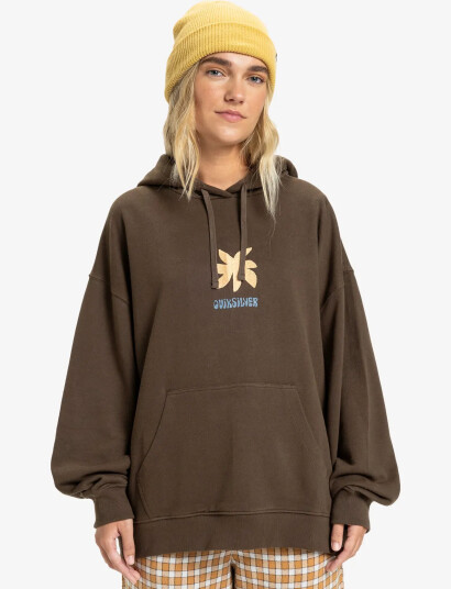 Quiksilver Standard Hoodie - Brown - M Quiksilver Standard Hoodie - Brown - M