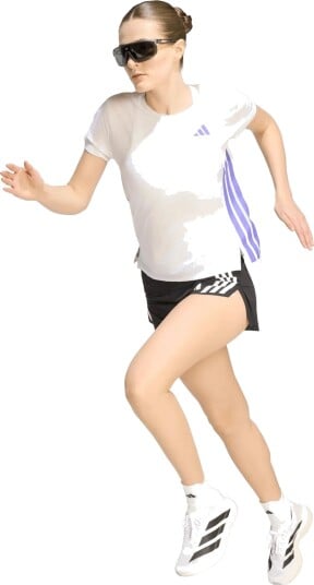 Adidas Performance Adizero Tee W White L