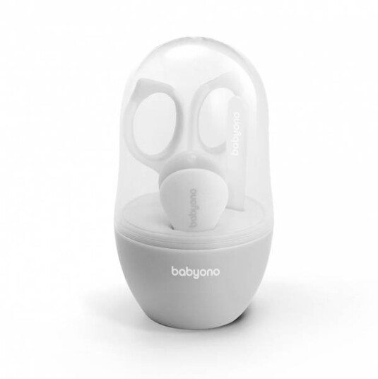 Babyono Neglepleiesett Grå