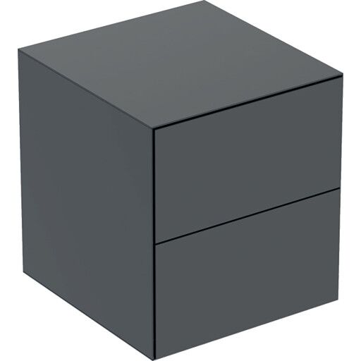Geberit One sideskap 45x47 cm matt sort Geberit One sideskap 45x47 cm matt sort