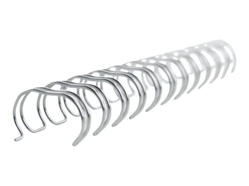 Gbc Metallspiral 8mm A4 Hvit 100 Stk - Innbindingstilbehør