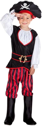Boland Piratkostyme Tom 4-6 år