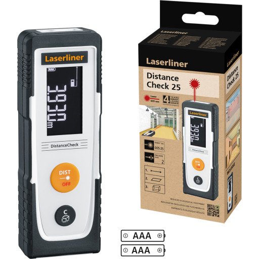 Laserliner DistanceCheck 25 Avstandsmåler 25 M