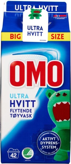 OMO ULTRA HVITT FLYTENDE 1,5L OMO ULTRA HVITT FLYTENDE 1,5L