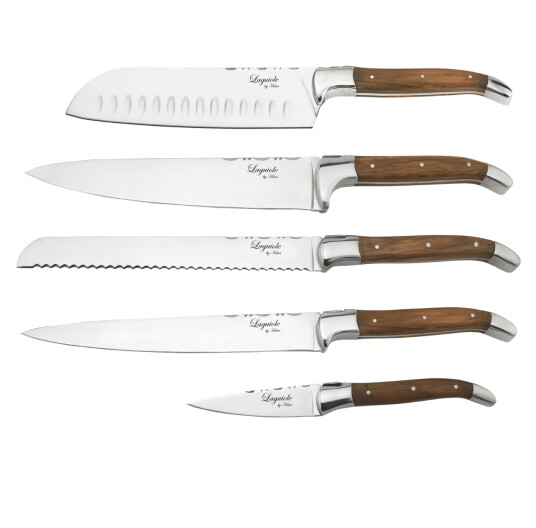 Laguiole Chef Sett m. Blokkere Laguiole Chef Sett m. Blokkere