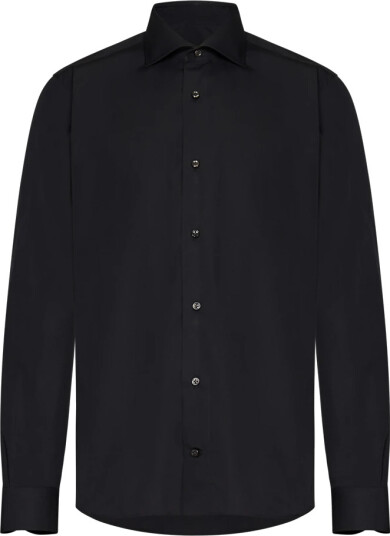 Franzese Collection Herre Skjorter Svart 5XL,