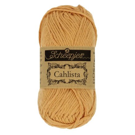 Scheepjes Cahlista Garn Unicolor 179 Topaz Scheepjes Cahlista Garn Unicolor 179 Topaz