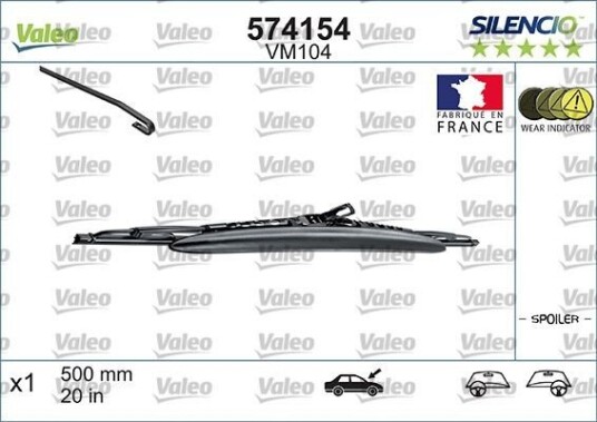 Viskerblad VALEO 574154