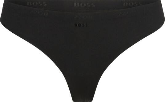 BOSS Thong Laser Cut Black M