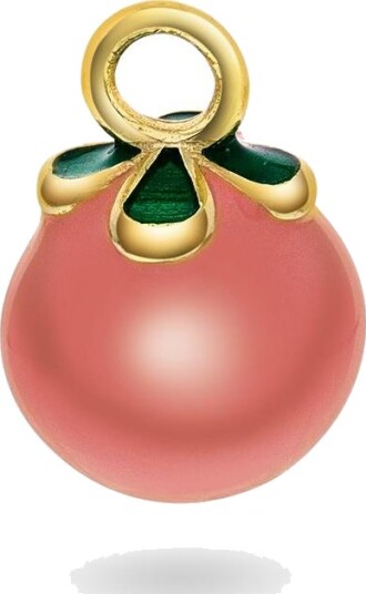 Sandra Lyng X Pan Jewelry Peach Please charms i 925 forgylt sølv