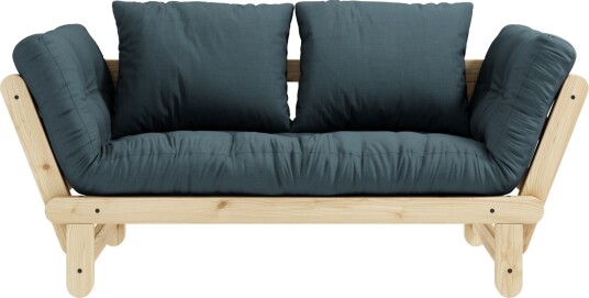 Karup Design Beat Sofa Klarlakkert Furu/757 Petrol Blå