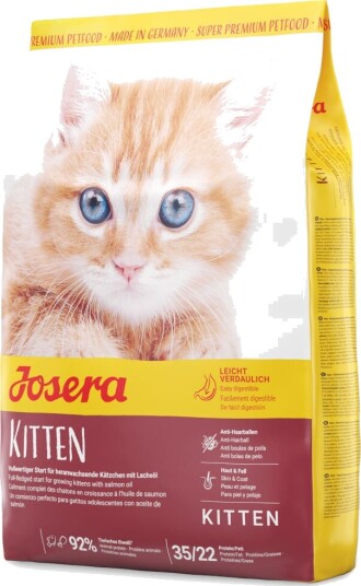 Josera Kattungefôr 2 kg - Tørrfôr med Laks og Ris for Mage og Fordøyelse Josera Kattungefôr 2 kg - Tørrfôr med Laks og Ris for Mage og Fordøyelse