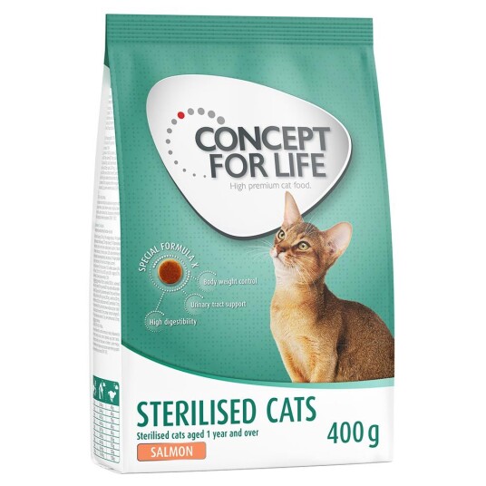 Concept For Life Sterilised Cats Laks 400 G