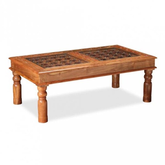 Salongbord heltre akasie - 110x60x40 cm