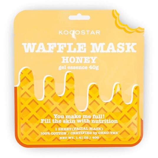 Kocostar Waffle Mask Honey 40 g Kocostar Waffle Mask Honey 40 g