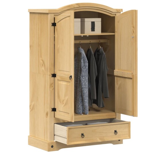 Garderobe Corona 101x52x170 cm heltre furu 8721012879027