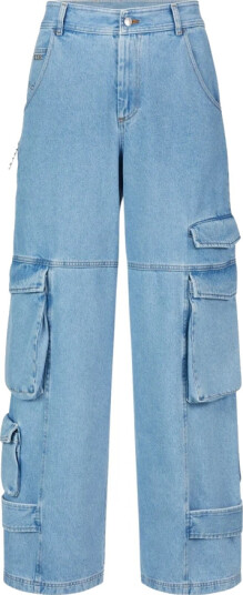 Gcds Dame Jeans Blå W30, Gcds Dame Jeans Blå W30,