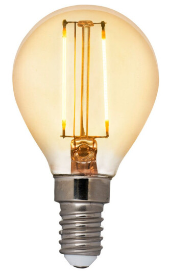 Airam - Filament Led Klotlampa Amber 5w E14 - Led-Lys Airam - Filament Led Klotlampa Amber 5w E14 - Led-Lys