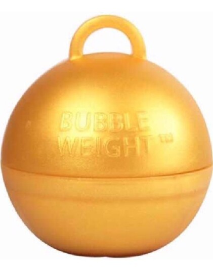 Bubble Weight Gullfarget Ballongvekt med Festering