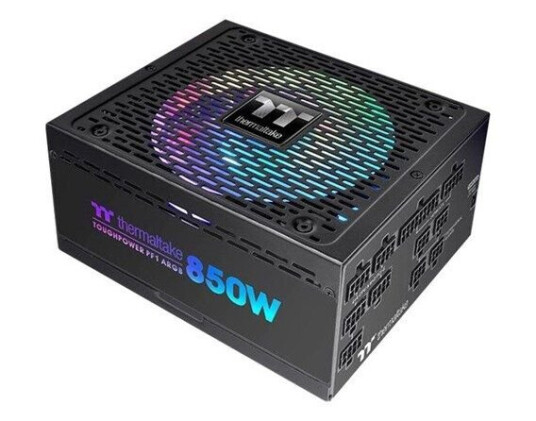 Thermaltake POWER PF1 ARGB 850 Strømforsyning (PSU) - 850 Watt - 140 mm - 80 Plus Platinum sertifisert Thermaltake POWER PF1 ARGB 850 Strømforsyning (PSU) - 850 Watt - 140 mm - 80 Plus Platinum sertifisert