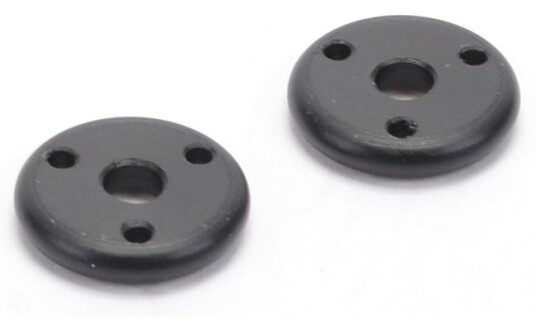 Schumacher U4701 Big Bore Piston - 3 Hole Black 1.6 Rounded