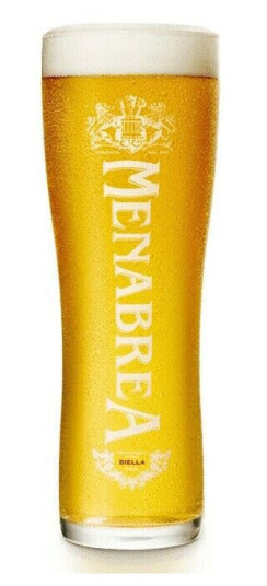 Menabrea Birra ølglass 30 cl.