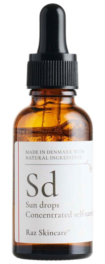 Raz Skincare Sun Drops 30 ml Ansiktsserum for Jevn Brunfarge