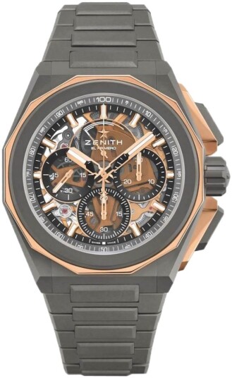 Zenith Herreklokke 87.9100.9004 03.I001 Defy Extreme Grå/Titan Ø45 Zenith Herreklokke 87.9100.9004 03.I001 Defy Extreme Grå/Titan Ø45