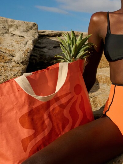 SUNNYLiFE Tote Veske Terrakotta