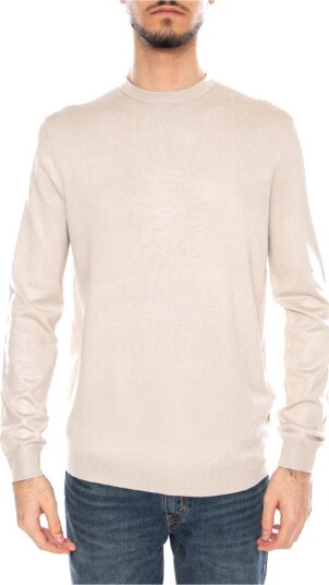 ONLY & SONS Onswyler Life Reg 14 Ls Crew Knit Noos   Beige   M
