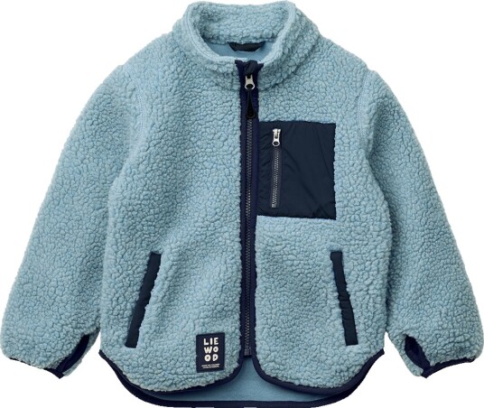 Liewood Fleecejakke Nolan Strand Blue Liewood 3 år 98 Fleecejakke Blå