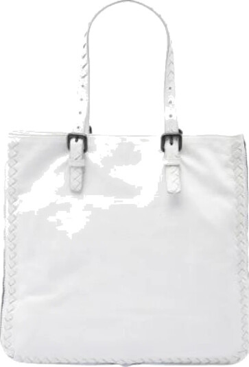 Bottega Veneta Vintage Dame Hvit Bottega Veneta Vintage Dame Hvit