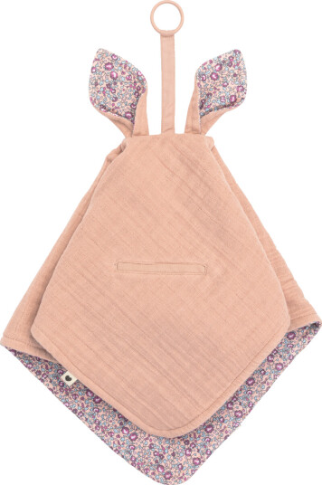 Bibs X Liberty Koseklut Smokkesnor Musselin Eloise Blush