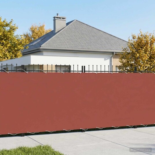 vidaXL Balkong privat skjerm 180 x 200 cm Stoff med PU belegg