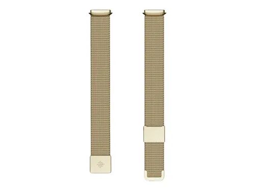 Fitbit Armbånd Metal Mesh Soft Gold (one Size) - Luxe Fitbit Armbånd Metal Mesh Soft Gold (one Size) - Luxe