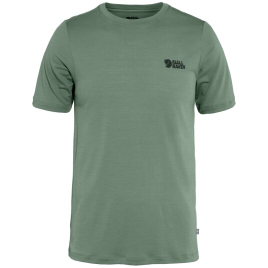 Fjellreven Abisko Wool Logo Ss M Patina Green S