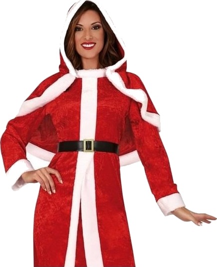 Fiesta Mrs. Santa Claus Kostume Fiesta Mrs. Santa Claus Kostume
