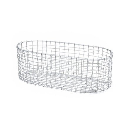 Balkongkurv 49 x 18 cm Galvanisert Stål